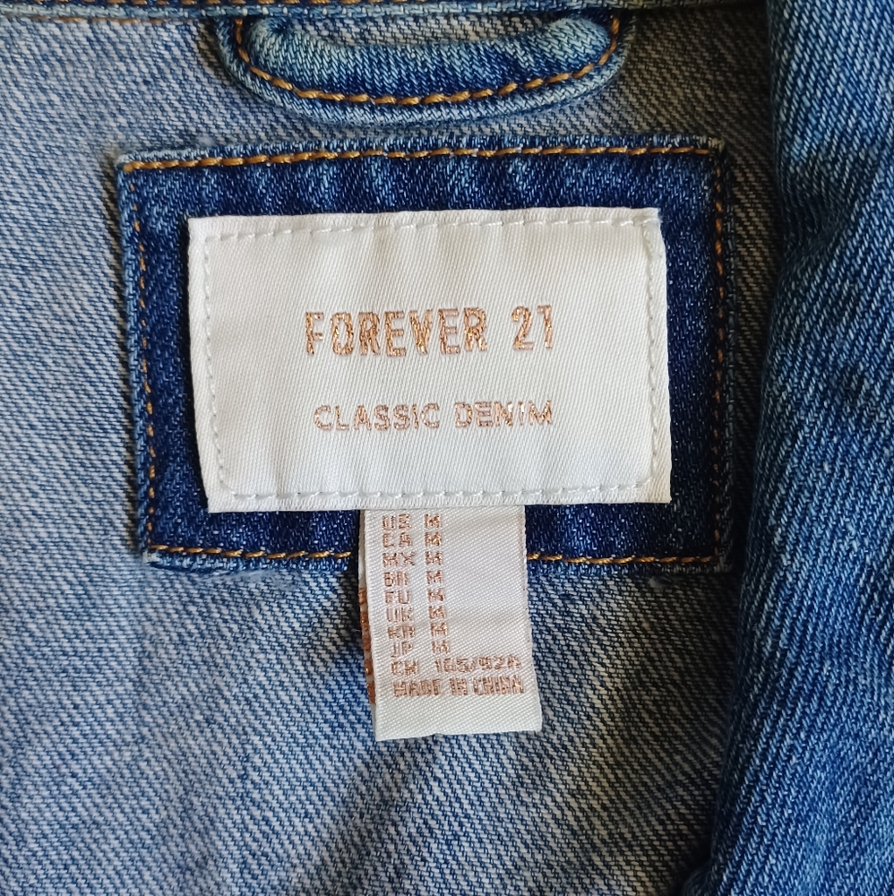 F21 Denim Jacket - Picture 6 of 6